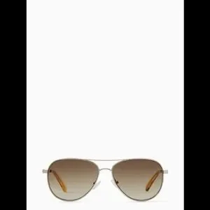 NEW Kate Spade New York Emmaline Sunglasses Gold Metal Aviators - NEW $129 NEW Kate Spade New York Emmaline Sunglasses Gold Metal  main image 4